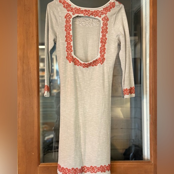 Free People Bodycon Dress with Open Back - Picture 3 of 5